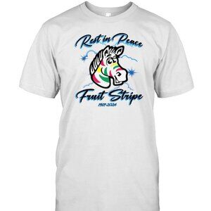 Rest In Peace Fruit Stripe 19692024 Retro Nostalgic Collector Classic Tribute 05